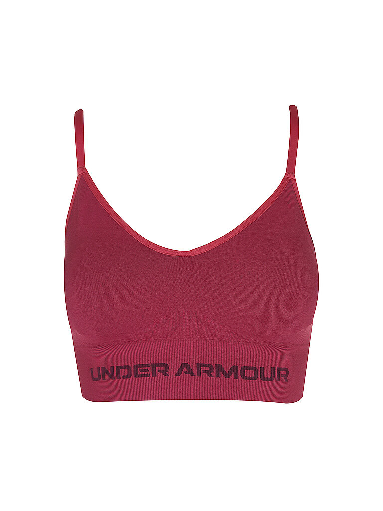 UNDER ARMOUR Damen Sport-BH Vanish Seamless Low Support beere | M